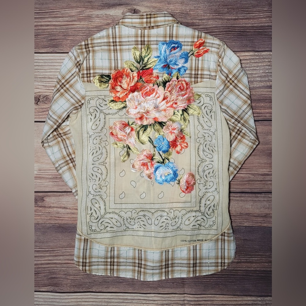 Aratta Plaid Rough Rider Shirt
